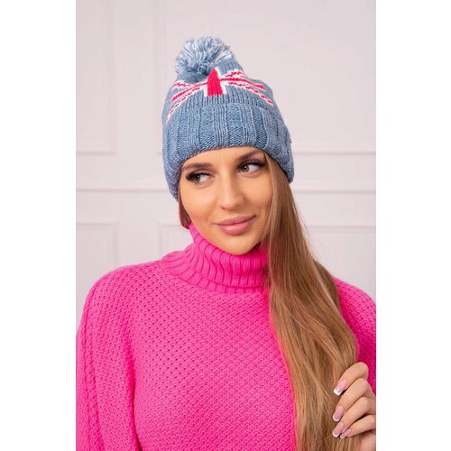 Kesi Cap with a pompom Elizabeth K386 jeans Slike