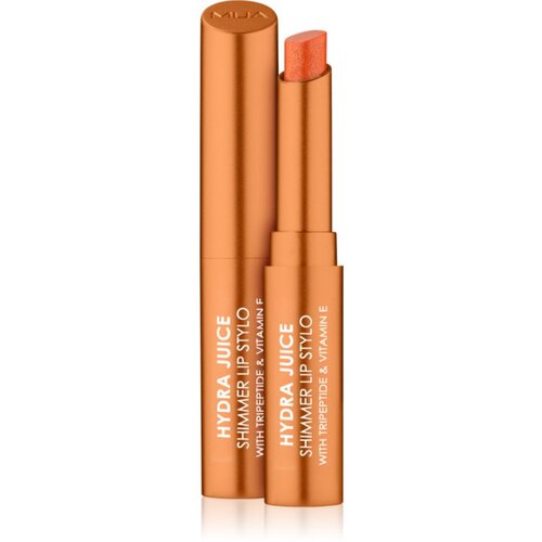 MUA Makeup Academy Hydra Juice Peptide Shimmer Lip Stylo ble&amp;scaron;čeča &amp;scaron;minka s hranilnim učinkom odtenek Sweet Orange 1.5 g Slike