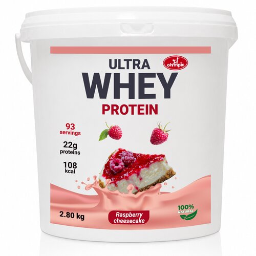 Olympic Ultra Whey Protein Malina Čiz-kejk, 2.8 kg Cene