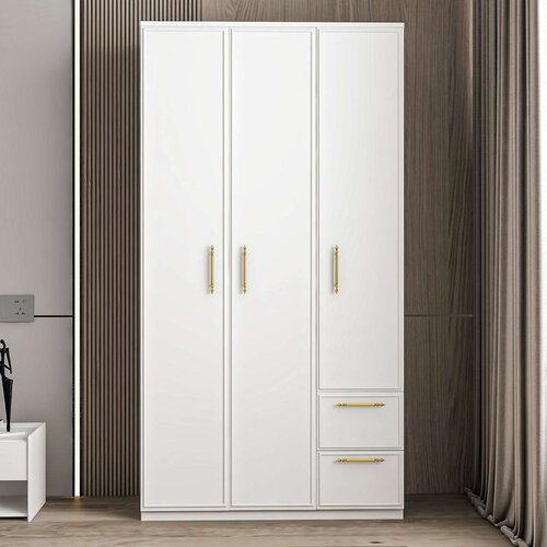 Hanah home vespera white wardrobe Cene