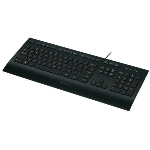 Logitech corded Keyboard K280E - INTNL Business - US International layout Cene
