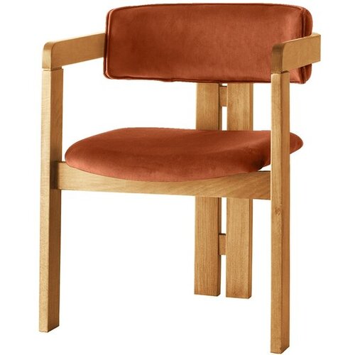 Hanah home Trpezarijska stolica 58x76x49cm Hrast-Bronzana Cene