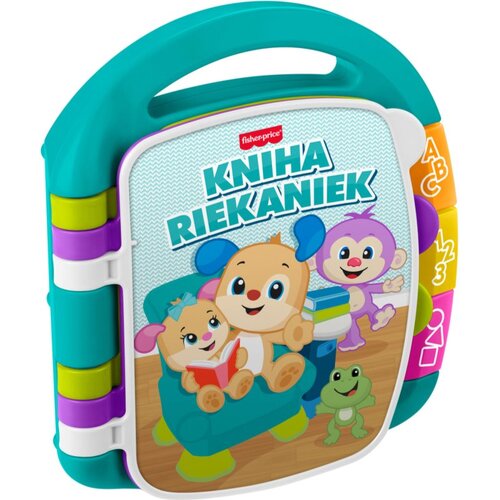 Fisher Price Musical Book Czech Version edukativna knjiga kontrastnih boja 1 kom Slike