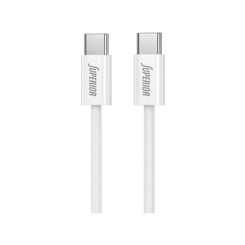  Usb data kabal superior su-k1025 type c na type c 60w 1m beli ( U2155 ) Cene