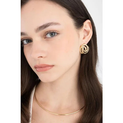 Defacto Women's Gold Earrings