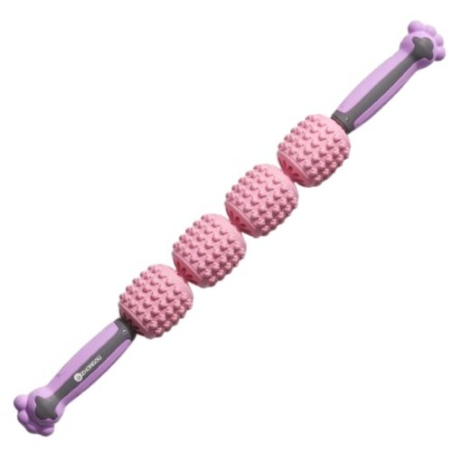 INF Four-Bead Silicone Muscle Roller Stick za globoko sprostitev mi&amp;scaron;ic Pink, (5000339445) Slike