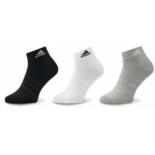 Adidas Sportske čarape 'Thin And Light ' siva / crna / bijela