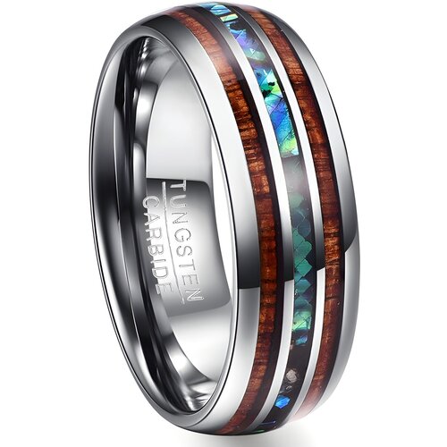 IZMAEL Volframov Prsten JA-4987 - Srebrna / 69mm Slike