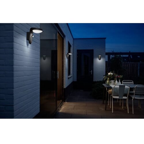 Philips LED solarno zidno svetlo sa senzorom TYLA LED/1,2W/4V 4000K IP44 Slike