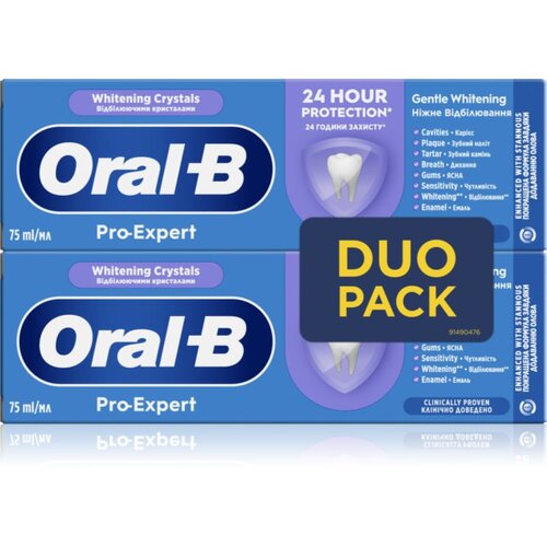 Oral-b Pro Expert Gentle Whitening zobna pasta za beljenje zob 2x75 ml Cene