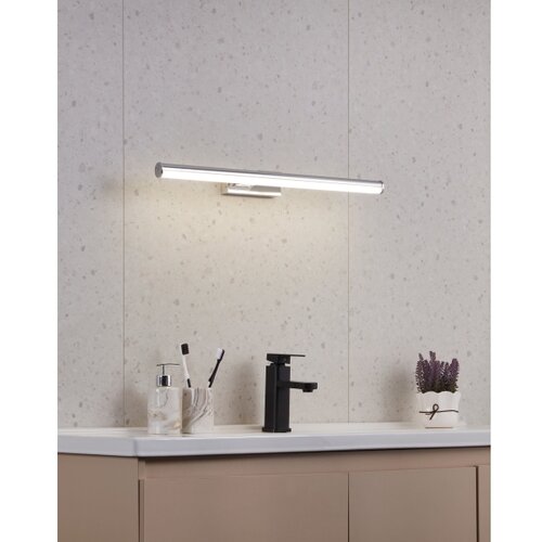 Eglo vadumi zidna/1, led, 11w, 1350lm, d600, ip44, hrom/bela RN3MJRK Cene