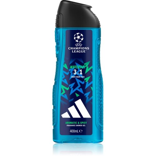 Adidas UEFA Champions League Matchday parfumirani gel za tu&amp;scaron;iranje za mu&amp;scaron;karce 400 ml Slike