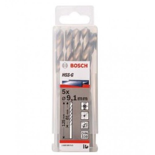 Bosch Svrdlo za metal HSS-G, standard Slike