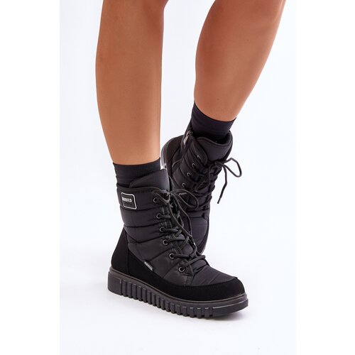 Kesi Women&amp;#039;s snow boots Progress PROGJ-24-157 Black Slike
