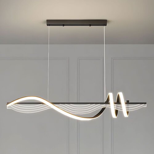 Toolight LED viseća lampa LHJ041-CP 100 cm crna Slike