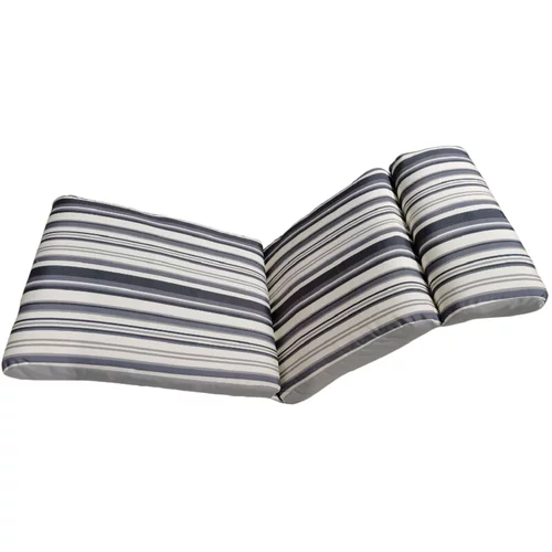 SUNFUN jastuk za stolicu Marbella (Sivo-bijele boje)