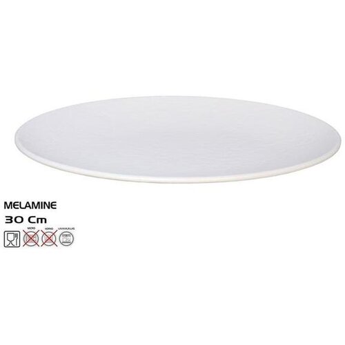  OVAL 30*22,3CM MELAMIN BIJELI Slike