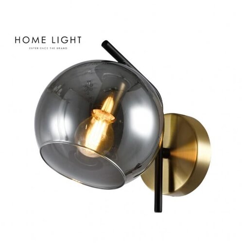 Bb Link zidna lampa 1*E14 crna/bakar talia 28 Slike