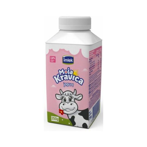 Imlek Moja kravica jogurt 2,8% MM 250g tetra brik Slike