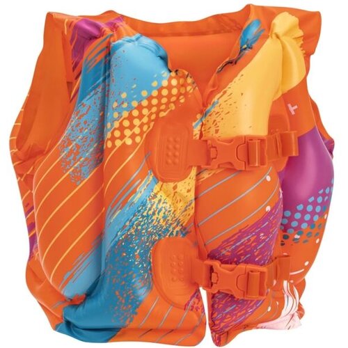 Bestway SWIM VEST Prsluk za plivanje na napuhavanje, narančasta, veličina Slike