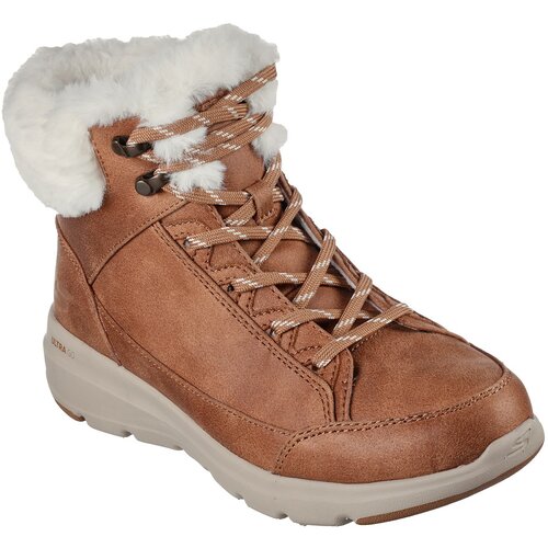 Skechers Gležnjarji BOTINES 144178-CSNT SE&amp;Ntilde;ORA CUERO Kostanjeva Slike