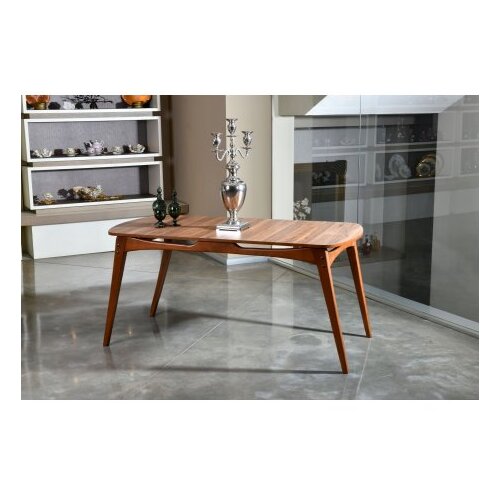 Woody Fashion trpezarijski sto i stolice Touch Wooden Anthracite Slike