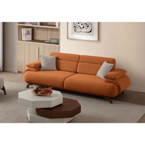 Atelier Del Sofa Bonjo Walnut trosed 246 cm, cigla crvena Cene