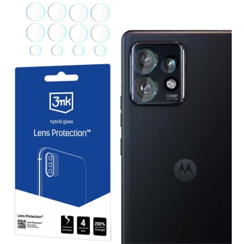 3mk MOTOROLA EDGE 40 PRO 5G - ZA&amp;Scaron;ČITA LEČ KALJENO STEKLO ZA TELEFON, (21976617) Slike