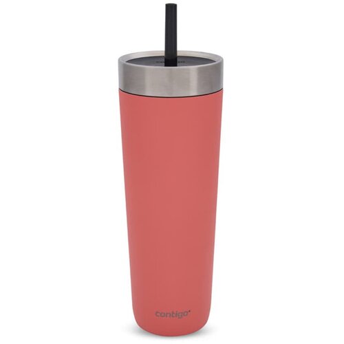 Contigo Water Bottle Luxe Spillproof Tumb 720 ml Coral Universal Cene