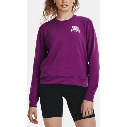 Under Armour Sweatshirt UA Rival Terry Graphic Crew-PPL - Women Slike