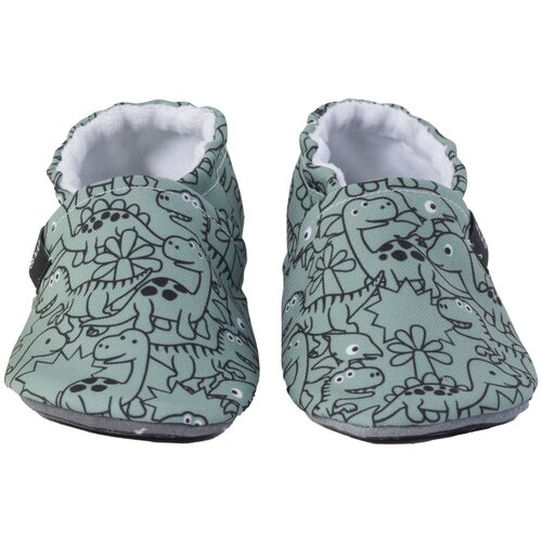 Snugi copat CB2511 Dinosaurs barefoot F green 32-33 Cene