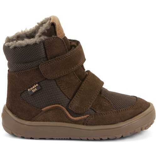 Froddo škornji G3160247 BAREFOOT TEX WINTER podloženi U dark brown 31 Cene