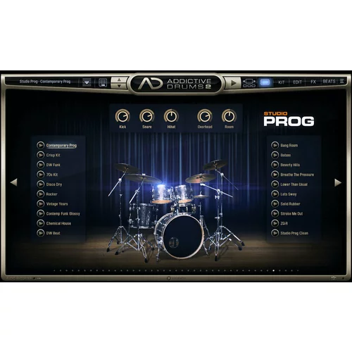Xln Audio AD2: Studio Prog (Digitalni izdelek)
