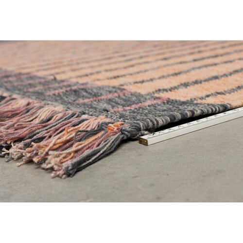 Dutchbone Rožnata/breskova bombažna preproga 160x230 cm Hampton &amp;ndash; Slike