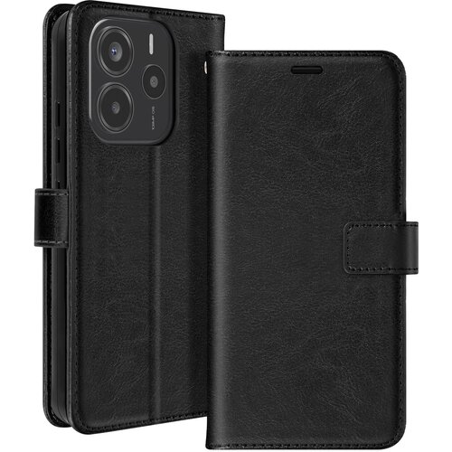 Oem Mayaxess, Ohi&scaron;je za Xiaomi Redmi Note 14 4G Denarnica s trakom, Črna, (5000215940) Cene
