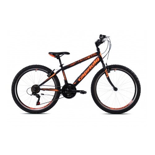 Capriolo rapide 240 18HT crno-oranž muški bicikl Slike