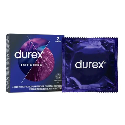 Durex Intense kondomi 1 pakiranje za moške