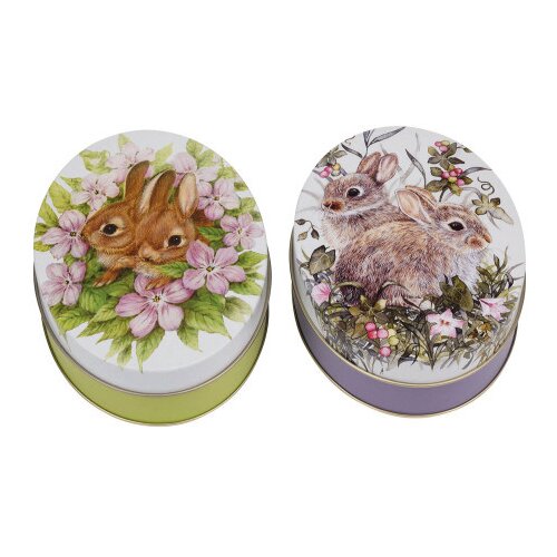 Metalna kutija &amp;quot;easter&amp;quot; oval ( 7254/083 ) Slike
