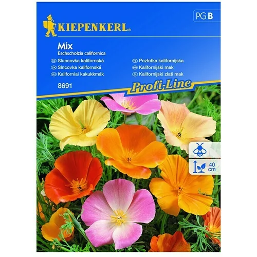 KIEPENKERL Profi-Line Sjeme cvijeća Kalifornijski mak Mix (Eschscholzia californica, Raznobojno)