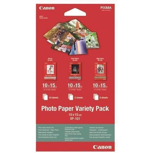 Canon photo paper variety pack 10x15cm 0775B078 Slike