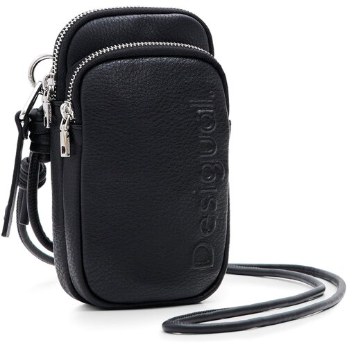 Desigual MONE HALF LOGO FW24 CONT DELPHINE Crna Slike