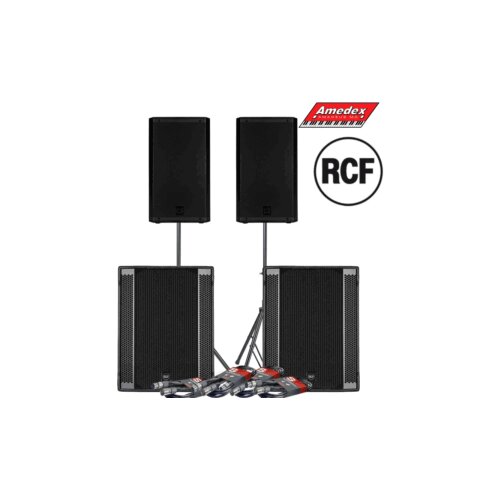  RAZGLAS RCF SUB + ZVUČNICI 7000W 912AX, 708 AS II Slike