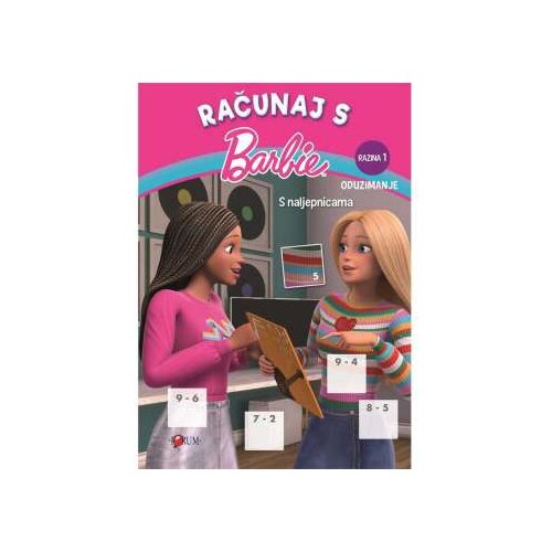  RACUNAJ S BARBIE - RAZINA 1 - ODUZIMANJE Slike
