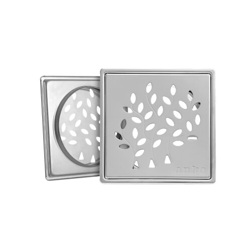  Podna rešetka 150X150/130 1,2mm Inox model 3 Cene
