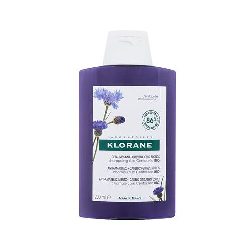 Klorane organic centaury anti-yellowing šampon za sijedu kosu 200 ml za žene Cene