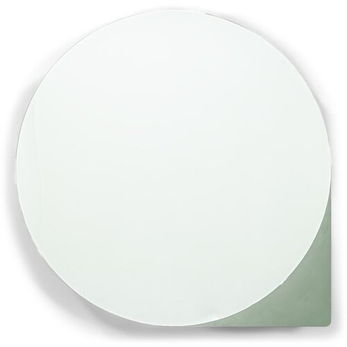 Spinder Design Zeleno-siva kovinska stenska kopalniška omarica z ogledalom 35x35 cm Sonnet – Cene