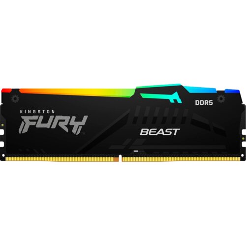 Kingston Technology FURY Beast RGB memorijski modul 32 GB 1 x 32 GB DDR5 ECC Cijene
