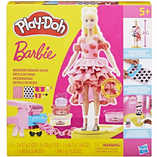 PLAY-DOH Play doh Lutka Barbie designer fashion show g1356 Cene