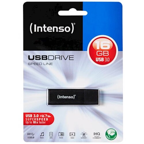 Intenso 16GB Speed Line, USB3.0, USB ključek s pokrovčkom, (593958) Cene