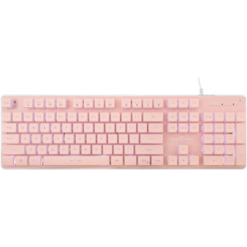 WHITESHARK Tachi GK-003441 gaming tipkovnica, US, roza Slike